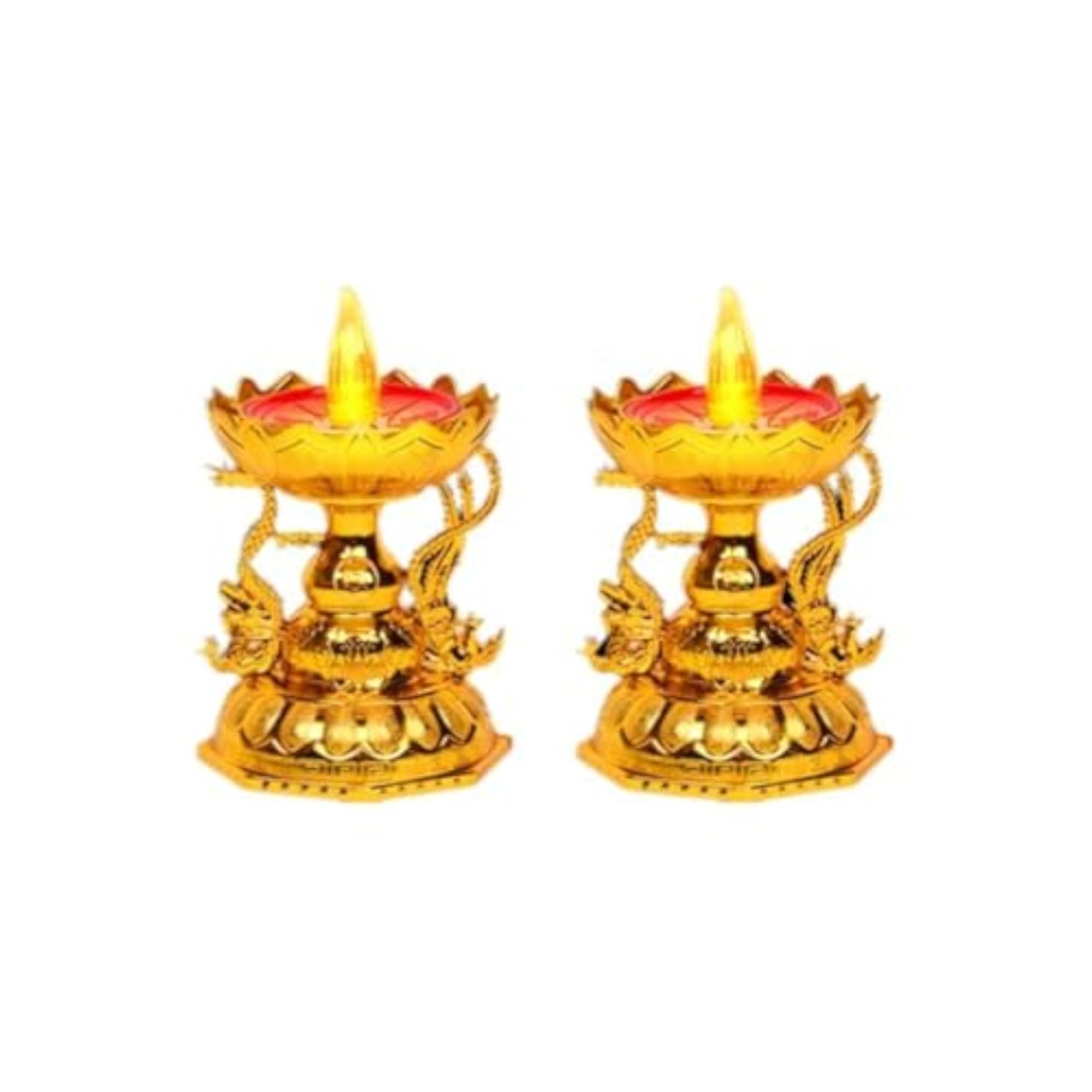Flameless Windproof Electric Candle, Flickering Light for Decor