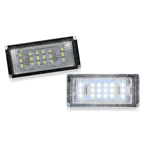 Luces matrícula coche para BMW Serie 3 E46 M3 viajes nocturnos elegantes