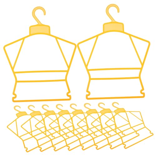 Cabilock 10pcs Clothes Hangers Multifunctional Plastic Hangers for Swimsuits Garments Space Saving Design Smooth Finish for Nursery Organization