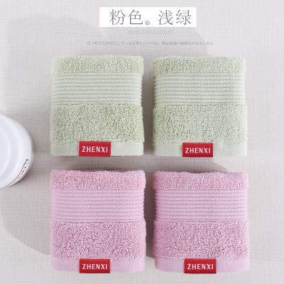 Foulards en Coton épais absorbants lavages douces et petites serviettes visage