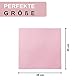 Klihn - Mikrofaser Brillenputztücher XL (4er Pack / 25cm x 25cm) in Optikerqualität auch für Displays und Objektive (Große Mikrofasertücher aus feiner Spezialfaser, waschbar) (XL-Pink)