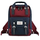 Himawari School Waterproof Backpack 14.9" College Vintage Travel Bag for Women,14 inch Laptop for Student (HIM-33#)