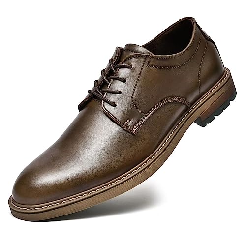 Image of Arkbird Mens Dress Shoes, Lace Up Leather Oxford