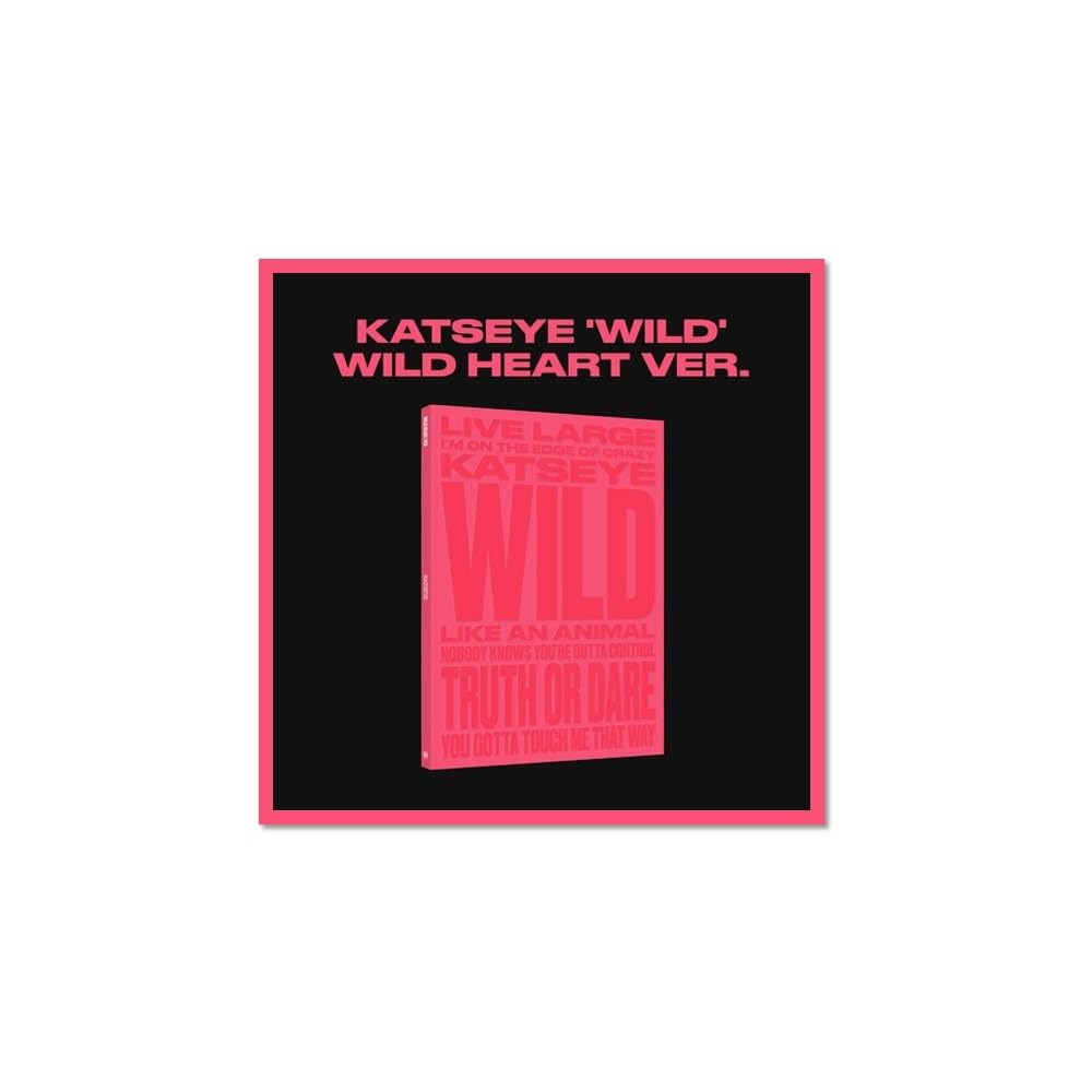 KATSEYE WILD Tercer álbum EP en formato CD coleccionista para fans del pop internacional