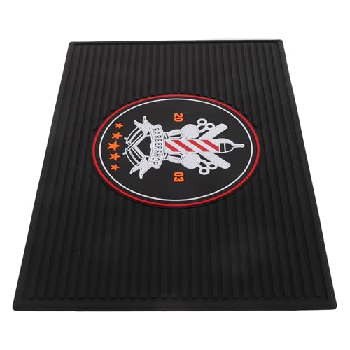 Tapis en silicone pour organiser un plan de travail de coiffure