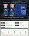 Mcolics Taekwondo Boxing Foot Protector Gear Martial Arts Training Sparring Instep Guards Muay Thai Kung Fu Tae Kwon Do TKD Feet Gear Support for Men Women Kids (Blue,Small)