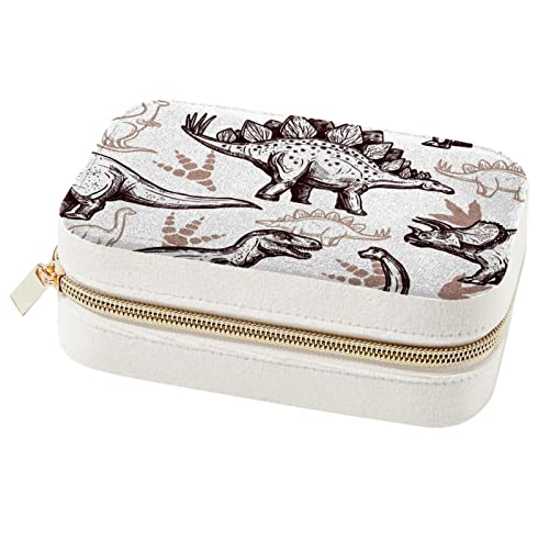 Coffret bijoux imprimé dinosaure pour vacances et week-end