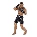 UFC Ultimate Series Limited Edition Max Holloway, 6 Inch Collector Action Figure - Includes Alternate Head and Gloved Hands, Fight Shorts, Belt and Hawaiian Flag Accessory