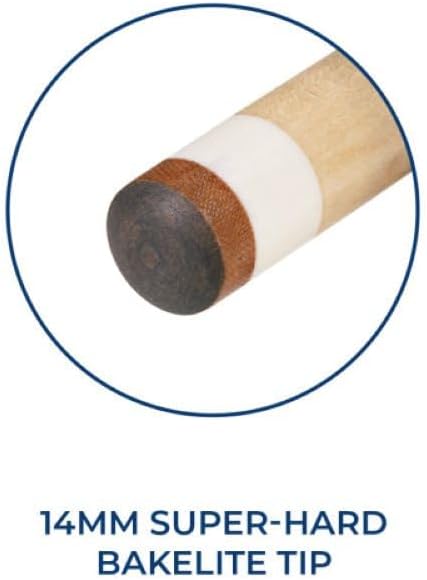 Players 58" Black Maple Jump/Break Billiard Cue Stick