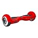 SMARTGYRO X2 V.3.0 Red Puissante Trottinette électrique Hoverboard, Anti-crevaison, Batterie au Lithium 4400 mAh, Vitesse maximale 12 km/h, certifiée UL Unisexe pour Enfant, Rouge, 6.5 pulgadas