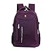 Produktbild Rucksack Männer Mode Reisetaschen Multifunktionsrucksack Wasserdicht Oxford Student Schultasche Lässige Männer Travel Man Teenager Rucksack Lila