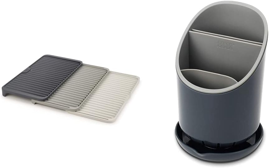Joseph Joseph Plastic 85178 Tier Expandable Draining Mat, Gray, UK 2 for Storage : Everything Else