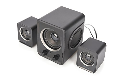 Ednet 83173 2.1 - Sistema de Sonido para subwoofer, Color Negro Cover