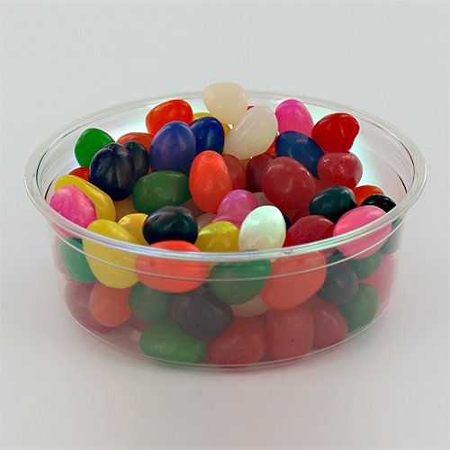 Fabrikal RD8 Recycleware Round Deli Container, 8 Oz, 4.6 Diameter X 1.7 H, Clear, Plastic, 500/carton