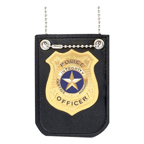 ZUCOS Polizei Kostüm für Kinder, Erwachsene, Polizist Handschellen Sonnenbrille Abzeichen Jungen Mädchen Karneval Detective Dress-ups Halloween-Kostüm (E, Medium)