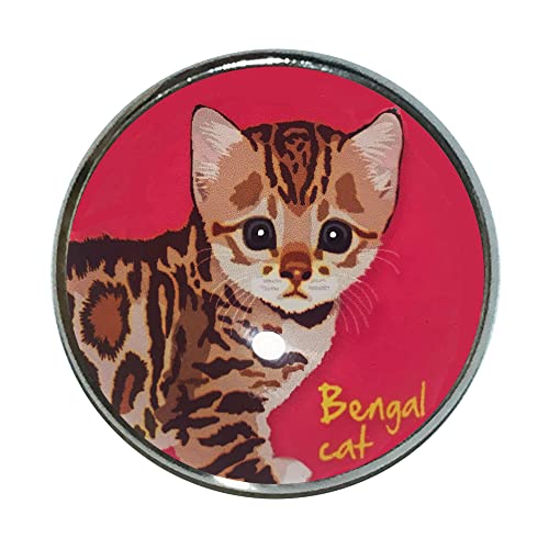 猫 ピンバッジ ベンガルキャット RD ピンバッチ 猫 ブローチ 猫ピン