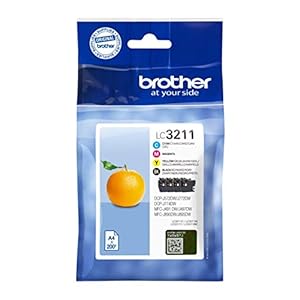Originele Brother LC-3211VAL voordeelverpakking met inktcartridges zwart, cyaan, magenta en geel