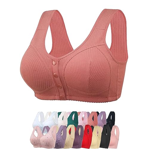 Image of Daisy Bra for Seniors, Front Snap Closure Bras, Front Snaps Daisy Bras for Older Women