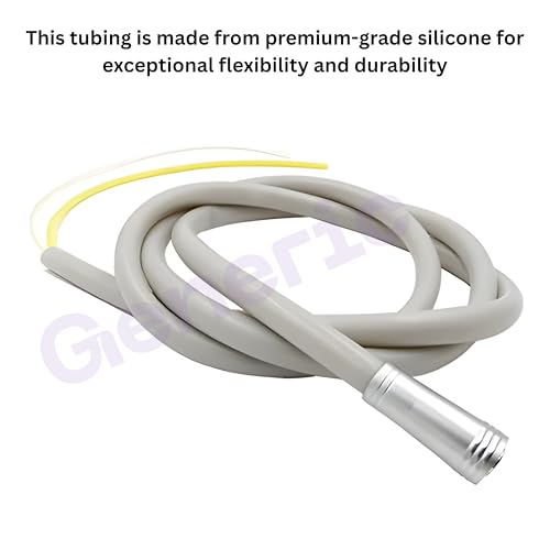 Image of Dental Silicone Handpiece Tubing with 2 Hole Connector for Dental Chair | Flexible & Durable Tubing for Dental Handpieces