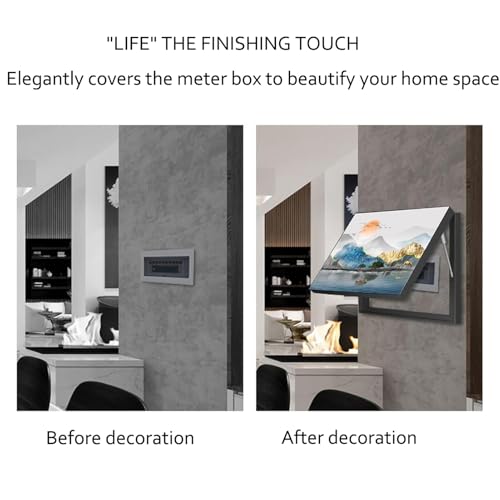 Boîte de décoration pour panneau électrique pour un salon moderne - 2