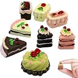 Photo Gallery xoeryoy 8pcs/set accessori per la casa delle bambole in miniatura mini toys toys cine cake model miniature stuff per gli accessori per la decorazione delle bambole && Photo Gallery xoeryoy 8pcs/set accessori per la casa delle bambole in miniatura mini toys toys cine cake model miniature stuff per gli accessori per la decorazione delle bambole &&