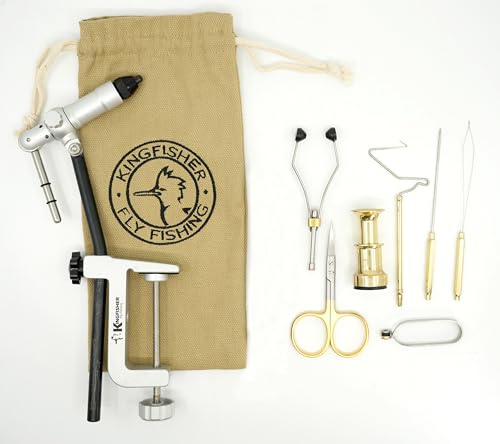 Kingfisher Fly Fishing Rock Creek Étau de fixation de...