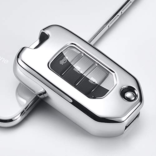 Argento Cover Chiave Auto per Honda CRV ACCORD