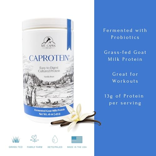 Protéine de lait de chèvre fermenté Caprotein Mt. Capra pour shake protéine