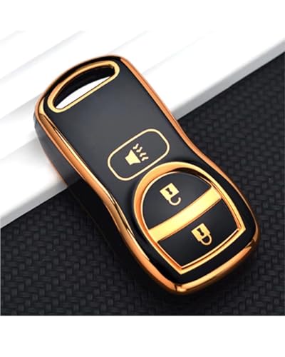 Carcasa para llave de coche de 4 botones compatible con Sentra y Titan