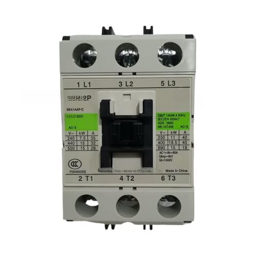 Contacteur CA E03P pour circuits électriques alternatifs