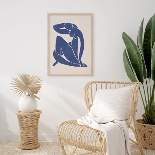Reproduction peinture de Matisse pour décorer un grand mur de salon vide 2 toiles