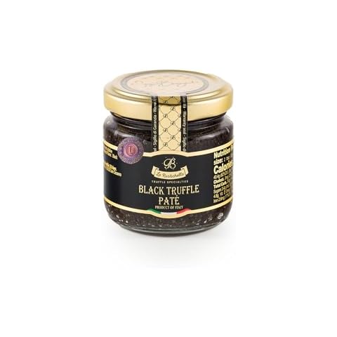 La Rustichella - Black Truffle Patè 3.17 oz (90 gr) - Kosher - 100% Made in Italy | Vegan, Gluten-Free, Cholesterol-Free Cover