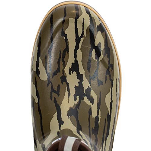 Image of XTRATUF 6 inch Men's Ankle Deck Boot - Lightweight, 100% Waterproof Rubber Footwear - Non-Marking, Slip-Resistant Outsole - Moisture-Wicking Liner