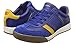 Skechers Zinger, Zapatillas para Hombre, Azul (Blue Leather/Yellow Trim BLYL), 41.5 EU