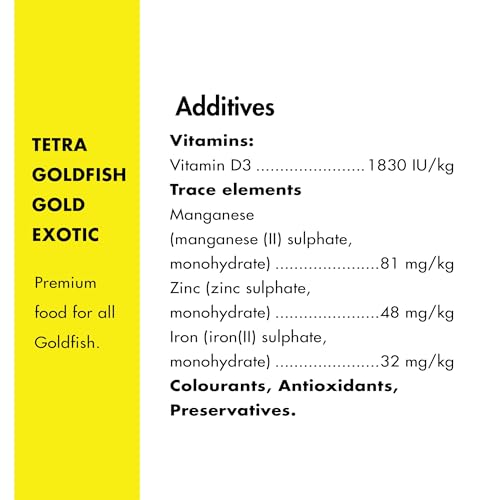 Image of Tetra Bits Gold Exotic Goldfish Fish Pellet Food 80 gram