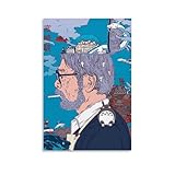 Generic Art Poster Collection of Hayao Miyazaki's Movies Poster Decorative Painting Canvas Wall Art Living Room Posters Bedroom Painting 12x18inch(30x45cm) Unframe-style-4