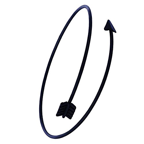 Image of Arrow Bangle Adjustable Wire Wrapped Bracelet Simple Style