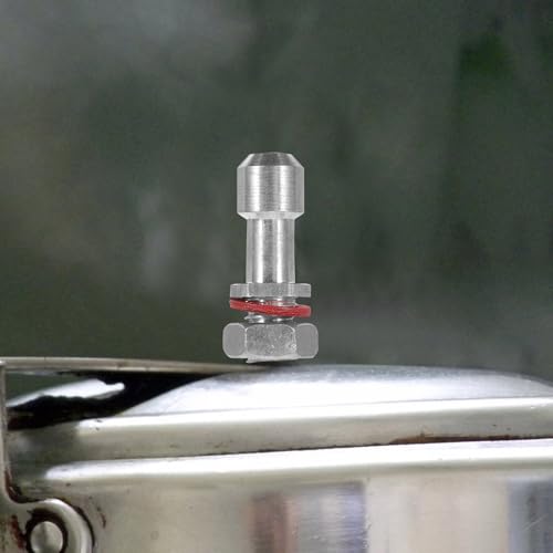 Válvulas de tubos de ventilación para olla a presión HOMSFOU de aluminio, 10 piezas, repuesto para olla de cocina miniatura 7