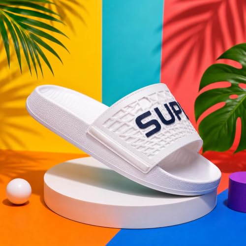 Image of WARKO Slippers For Men | Stylish Chappal For Boys | Soft Cushioned EVA Slides Slipper | Casual FlipFlop Daily Wear Footwear | Indoor Outdoor Use