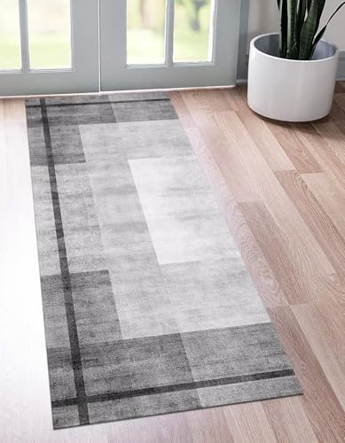 Tapis de couloir antidérapant en polyester durable au tissage haut de gamme