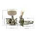 XIUOYN Guitar Tuning Pegs Keys Tuners Acoustic Guitar Machine Heads Tuner Silver Pearled Guitar Tuning Mechanical Accessories