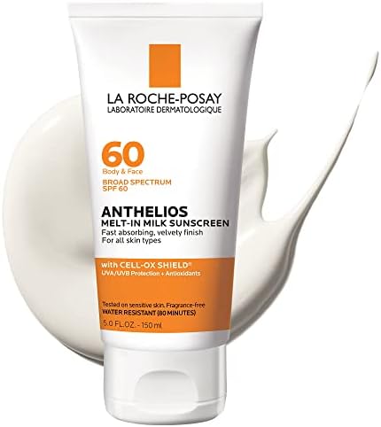 La Roche-Posay Anthelios Melt-In Milk Sunscreen for Face & Body SPF 60