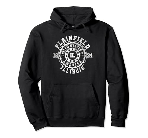 Plainfield IL | Illinois | Vintage City Apparels Pullover Hoodie