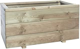 RUDDINGS WOOD Extra Large Wooden Garden Planter Large Plant Outdoor Timber Wood Herb Boxes Flower Pots Trough