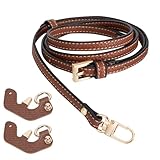 Kit complet : ce lot comprend 1 sangle de couleur cognac et 2 adaptateurs de sangle améliorés, offrant tout ce dont vous avez besoin pour améliorer votre sac sans aucun outil ou matériel supplémentaire. (Remarque : sacs non inclus)
