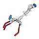 TOPINCN Labor Klemme 3 Zinke Finger Style Clip Einstellbar Schwenken Erweiterung Flasche Klemme Lab Reagenzglas Kondensator Laborhalter MEHRWEG VERPACKUNG