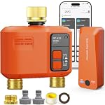 XinFuture – Bewässerungscomputer WLAN 2 Ausgänge mit RF 300 m Messing-Ei