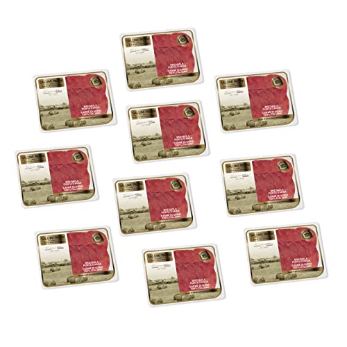 Bresaola Punta d'Anca Salumi Pasini | 10 bandejas precortadas | 70 g cad. | Sin lactosa | Formato económico