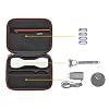 RLSOCO Carrying Case Compatible With Gillette Heated Razor for Men | Compact Design with YKK Zipper & Scratch Protection (Black)