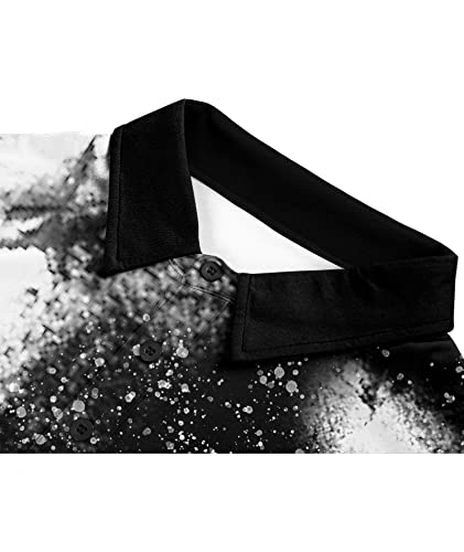 V VALANCH Men's Polo Shirts Short Sleeve Lightweight Summer Moisture Wicking Outdoor Sports Casual Collared Tennis T-Shirt4